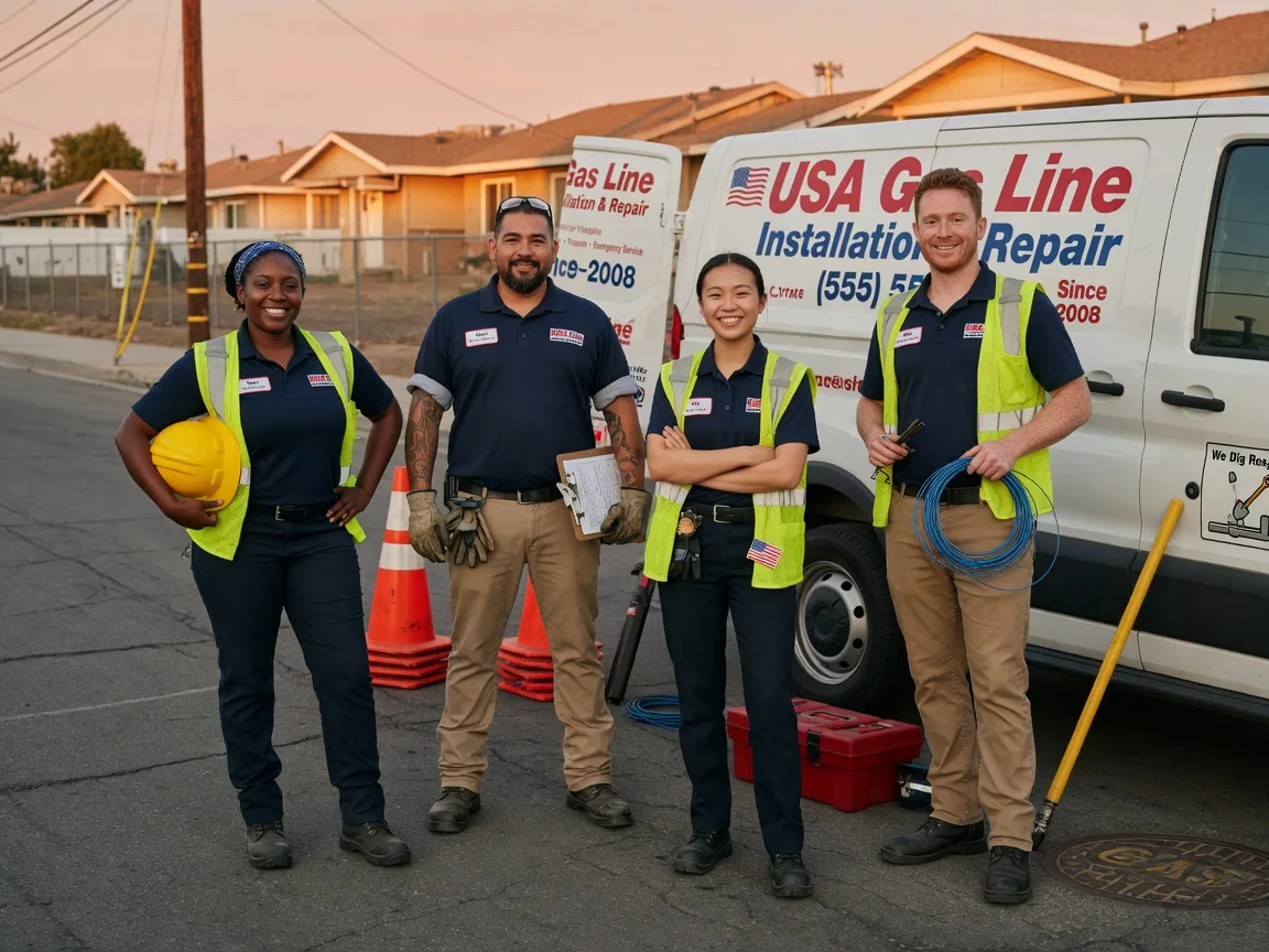 Gas Line Installation company in Valera, TX